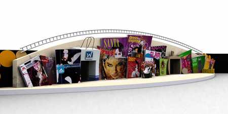 Maqueta del Escenario para el Carnaval 2007 de Tenerife, Islas Canarias